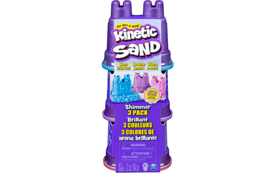Kinetic Sand - Schimmer - 3er Pack 
