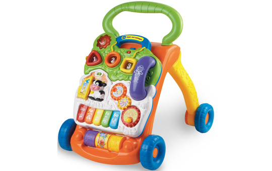 Baby Spiel- und Laufwagen, grün-orange - VTech 