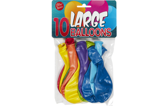 Luftballons - bunt - 10 Stück 