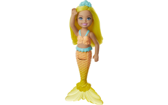 Barbie Dreamtopia - Chelsea und Freunde - Meerjungfrau - - gelb