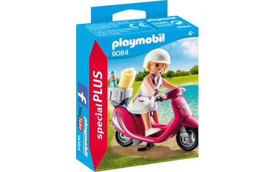 PLAYMOBIL® 9084 - Strand-Girl mit Roller - Playmobil Special Plus 