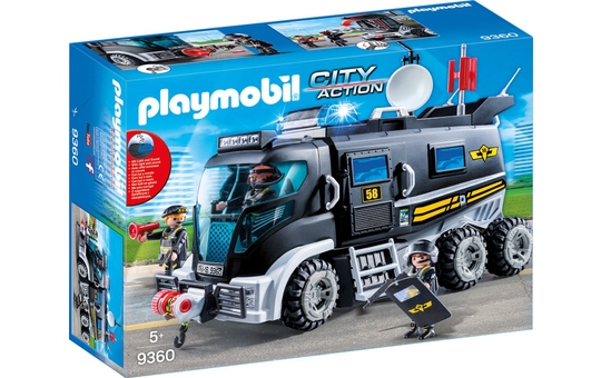 PLAYMOBIL® 9360 - SEK-Truck mit Licht und Sound - Playmobil City Action 