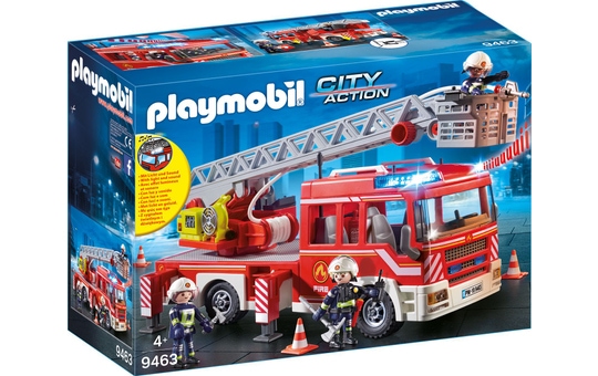 PLAYMOBIL® 9463 - Feuerwehr-Leiterfahrzeug - Playmobil City Action 