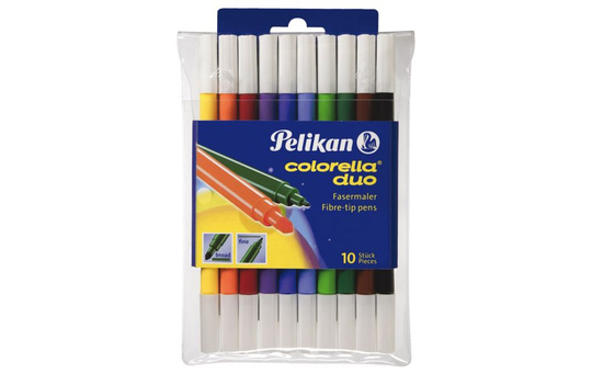 Pelikan, 10 Fasermaler Colorella Duo 