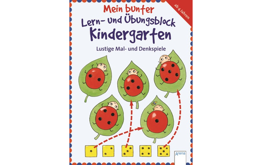 Mein bunter Lern- und Übungsblock - Kindergarten 