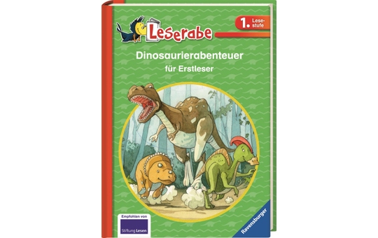 Leserabe - Dinosaurierabenteuer für Erstleser - 1. Lesestufe 