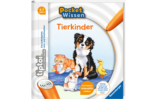 TipToi Buch - Pocket Wissen - Tierkinder 