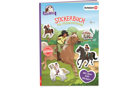 SCHLEICH® Horse Club™ - Stickerbuch für Pferdefreunde 