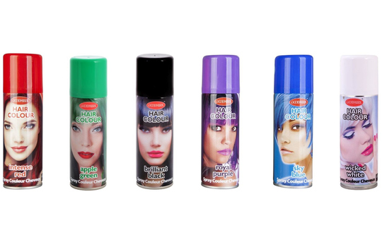 Color-Haarspray - 125 ml - verschiedene Farben 