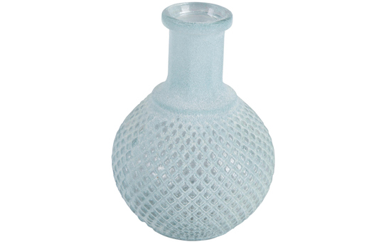 Vase - aus Glas - 13,5 x 18,5 cm - verschiedene Farben 