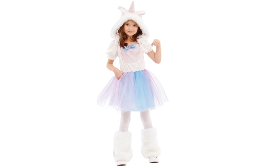 Kostüm - Kleines Einhorn - für Kinder - 2-teilig - verschiedene Größen 