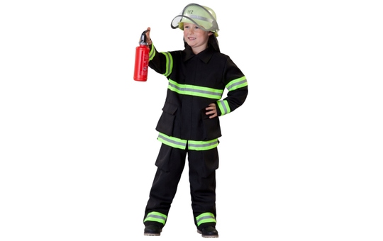 Kostüm - Feuerwehrmann - für Kinder - 2-teilig - verschiedene Größen 