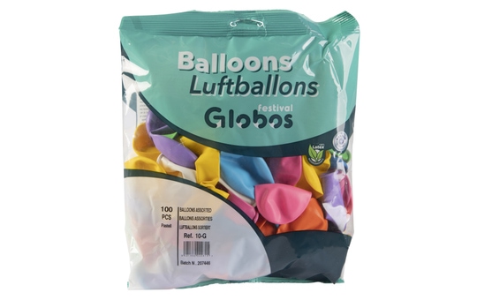 Luftballons - bunt - 100 Stück 