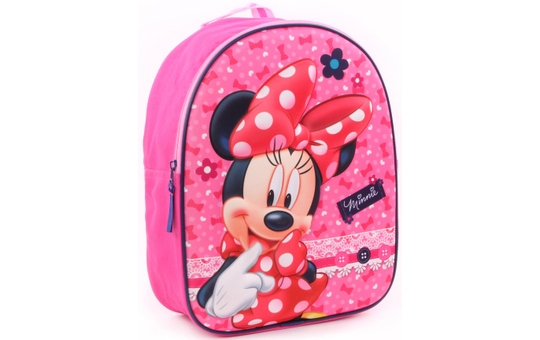 Minnie Mouse - 3D-Kinderrucksack - pink 