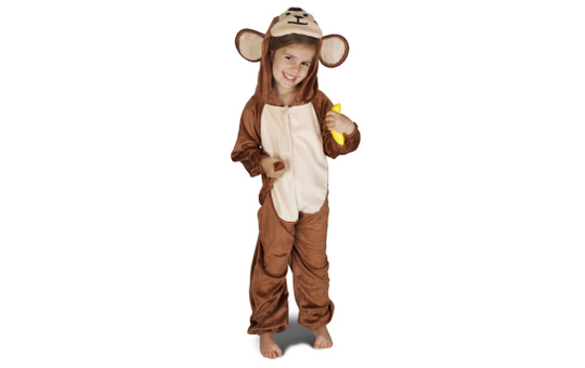 Kinder Kostüm Plüsch Affe 