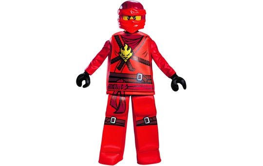 Lego® Ninjago-Kostüm - Kai Deluxe - 4-teilig 