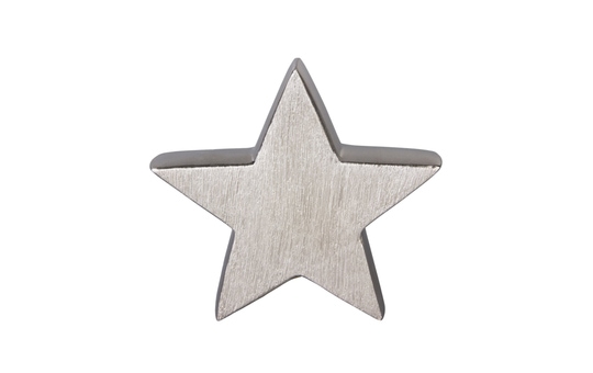 Standdeko - Stern - aus Keramik - ca. 14,5 x 3,5 x 14 cm 