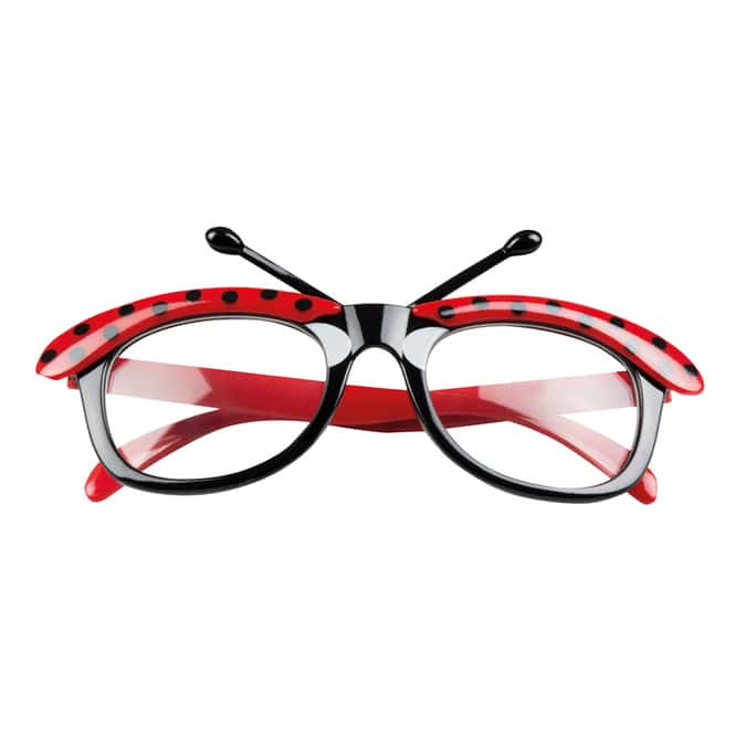 Brille - Marienkäfer - für Erwachsene 