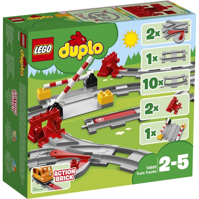 LEGO® DUPLO® Town 10882 - Schienen Zubehör-Set 