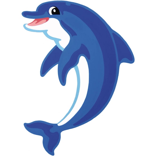 Delfin, Malen nach Zahlen Set