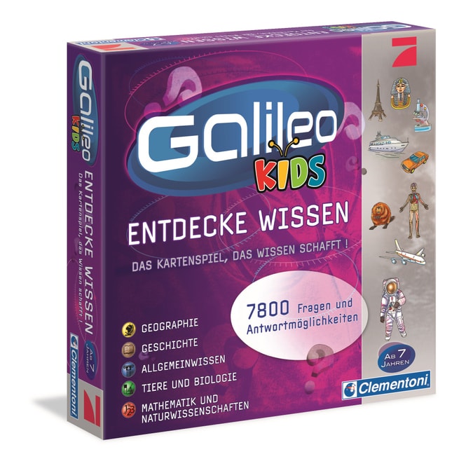Galileo - Kids Entdecke Wissen - Clementoni 