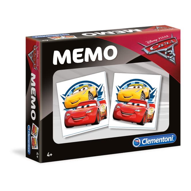 Cars 3 - Memo kompakt - Clementoni 