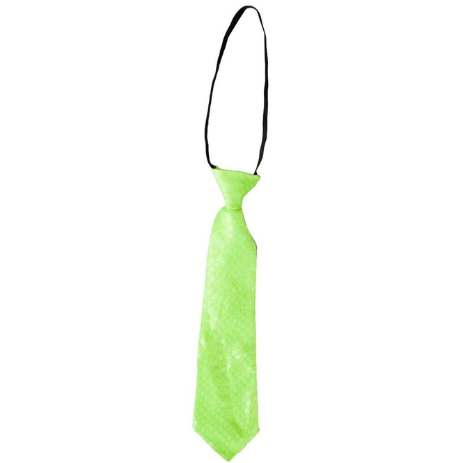 Krawatte - für Erwachsene - neongelb