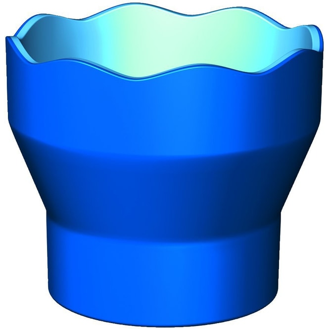 Faber-Castell - Clic & Go - Wasserbecher - blau 