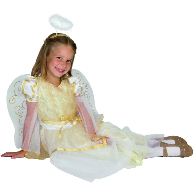 Kostüm - Engel - für Kinder - 3-teilig - verschiedene Größen 
