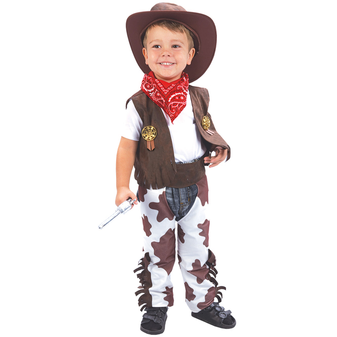 Kostüm - Kleiner Cowboy - für Kinder - 3-teilig - verschiedene Größen 