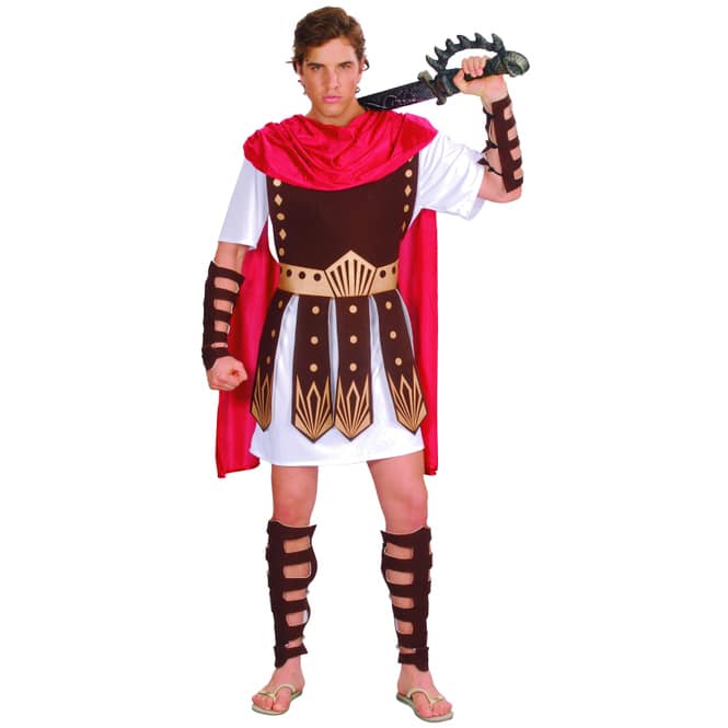 Kostüm - Gladiator - für Erwachsene - 4-teilig - verschiedene Größen 