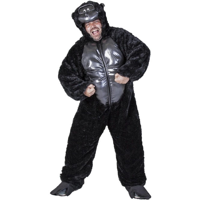 Kostüm - Gorilla - für Erwachsene 