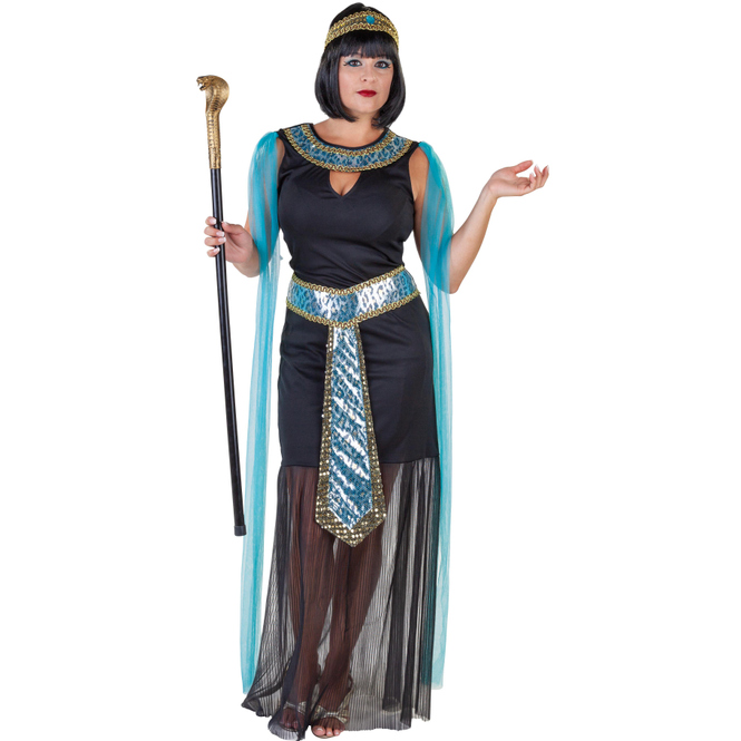 Kostüm - Pharaonin - für Erwachsene - 3-teilig - Größe 36/38