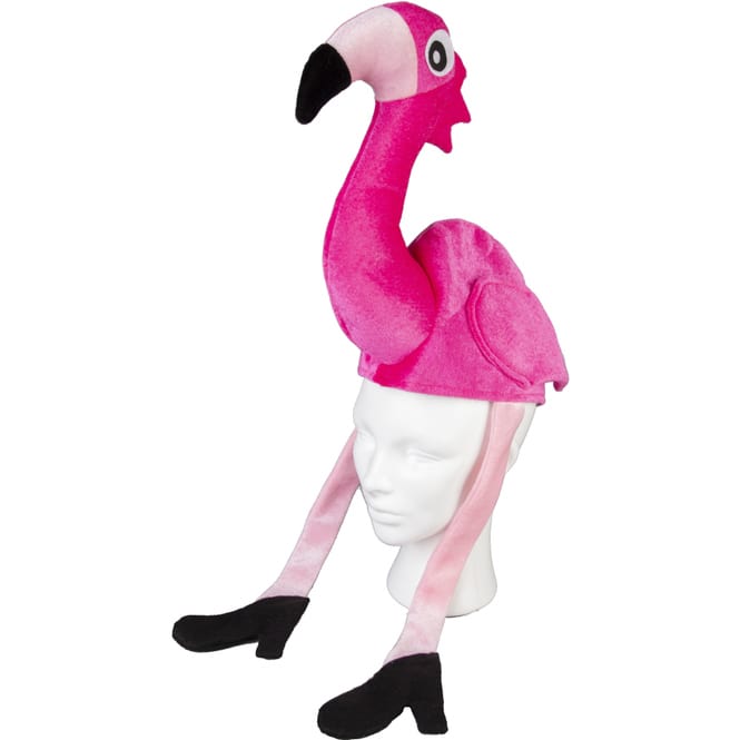 Faschingshut - Flamingo - für Erwachsene 