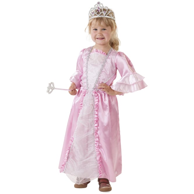 Kostüm - Rosafarbene Prinzessin - für Kinder - verschiedene Größen 