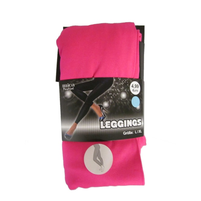Leggings - für Damen - pink - Größe S/M