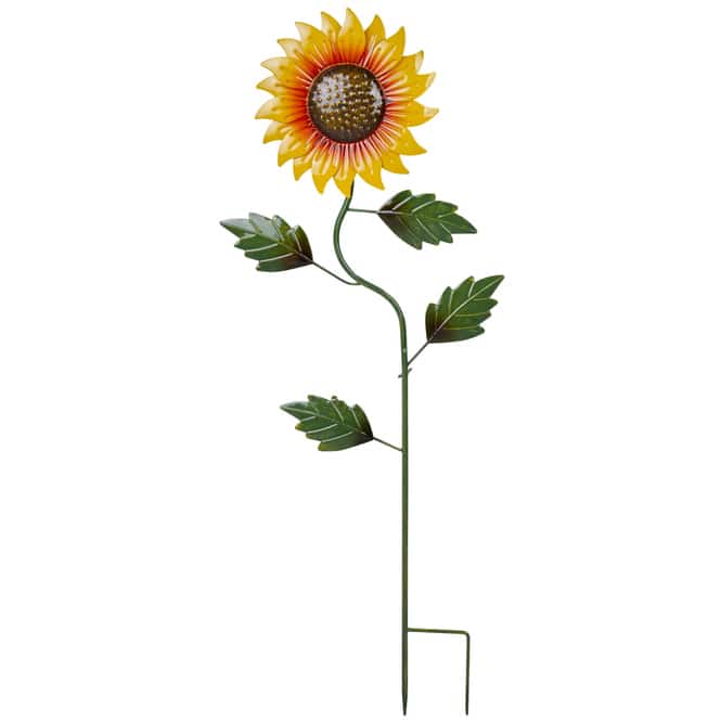 Pflanzenstecker - Sonnenblume - 32,5 x 4 x 97 cm 