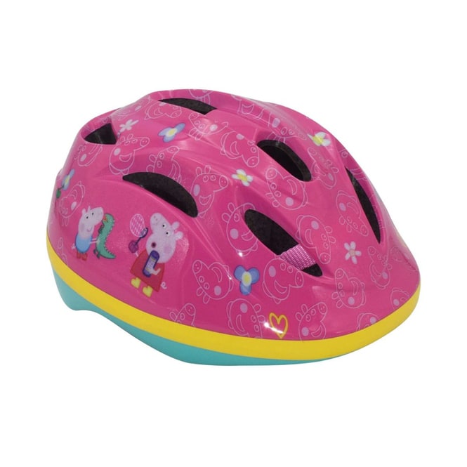 Peppa Wutz - Kinder Fahrradhelm - pink 