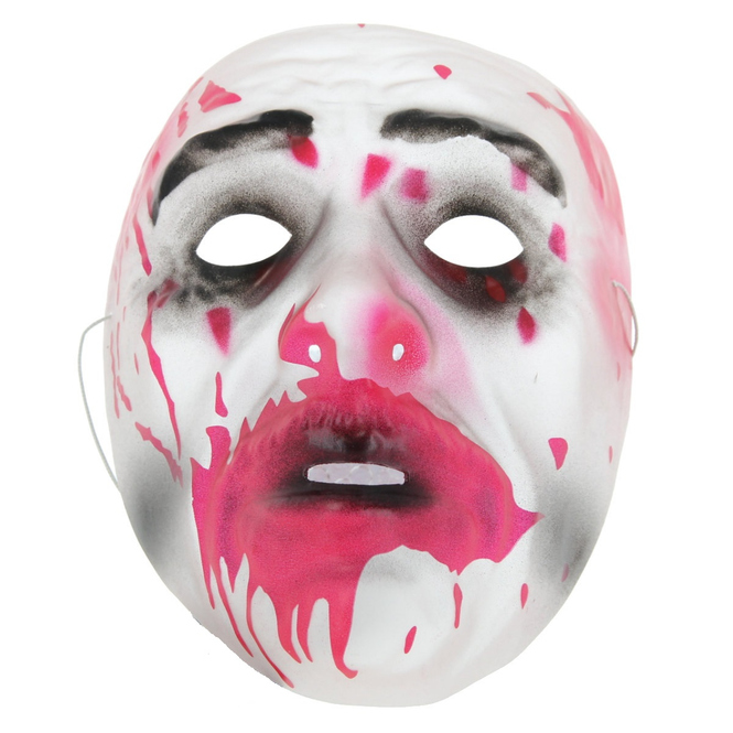 Halloweenmaske - Blutiger Mann - für Erwachsene 