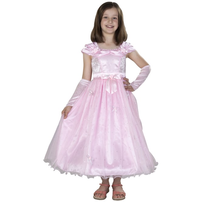 Kostüm - Rosa Prinzessin - für Kinder - 2-teilig - verschiedene Größen 
