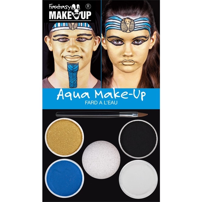 Schminkset - Fantasy Aqua Make-Up - 6-teilig - Ägypter 