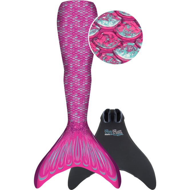 Fin Fun - Meerjungfrau Schwimmflosse - Größe L/XL - in pink 