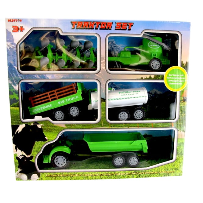 Besttoy - Traktor Fahrzeug Set  