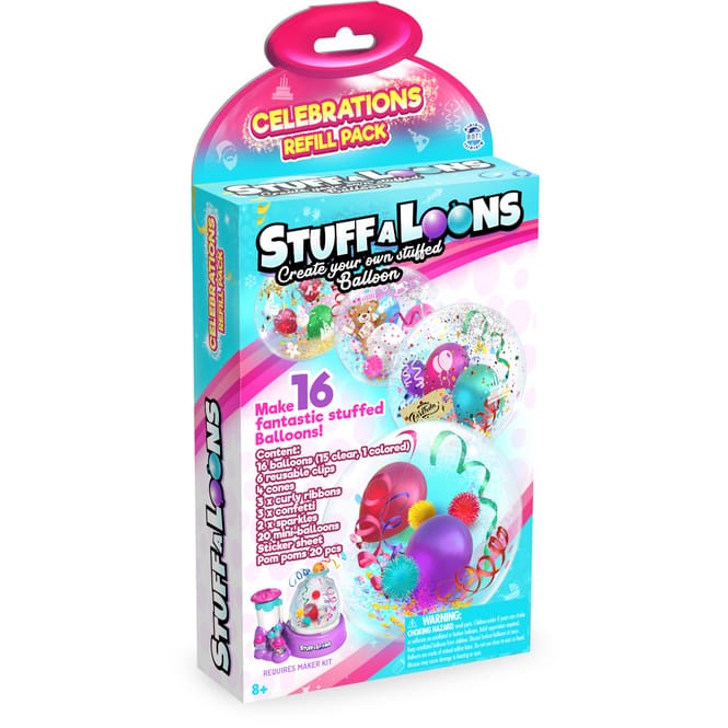 Stuff A Loons - Nachfüllpack - 16 Ballons mit Zubehör 