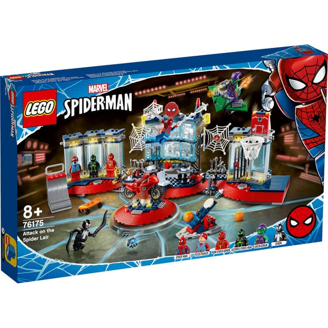 LEGO® Marvel Super Heroes 76175 - Angriff auf Spider-Mans Versteck 