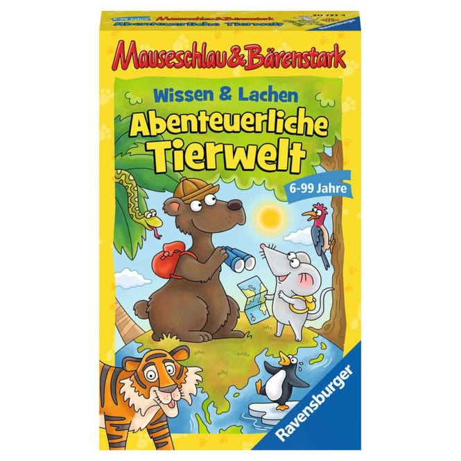 Mauseschlau & Bärenstark - Abenteuerliche Tierwelt - Ravensburger 