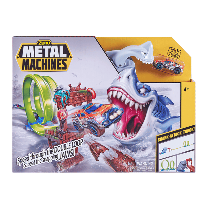 Zuru Metal Machines Rennbahn - Shark Attack 