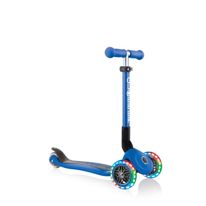 Scooter - Globber Junior - blau - mit Rucksack 