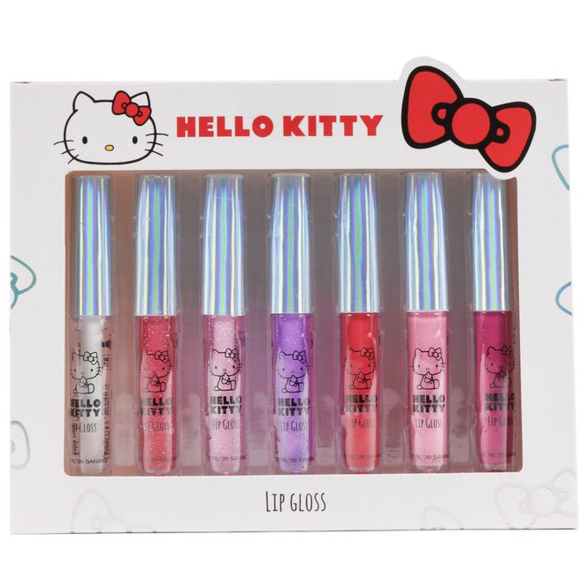 Hello Kitty - Lip Gloss - 7er Set 