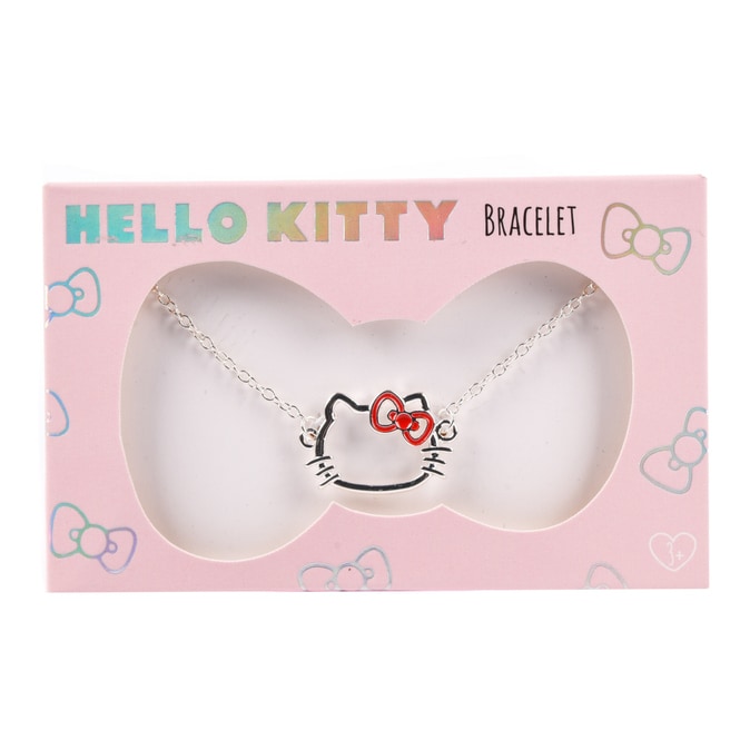 Hello Kitty - Armband - silber/rot 